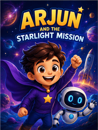 Cover — Arjun and the Starlight Mission